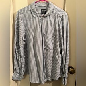 Abercrombie & Fitch stripped button down shirt